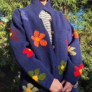 ❣️SOLD❣️ Vintage Harry Styles Flower Cardigan